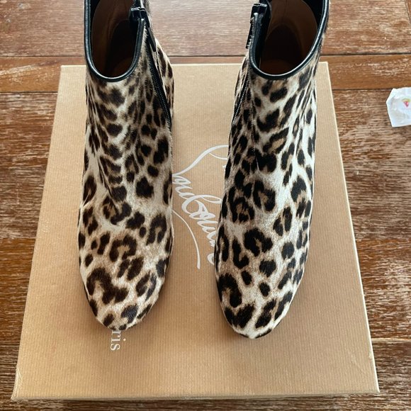 Christian Louboutin Leopard Booties - Picture 3 of 7